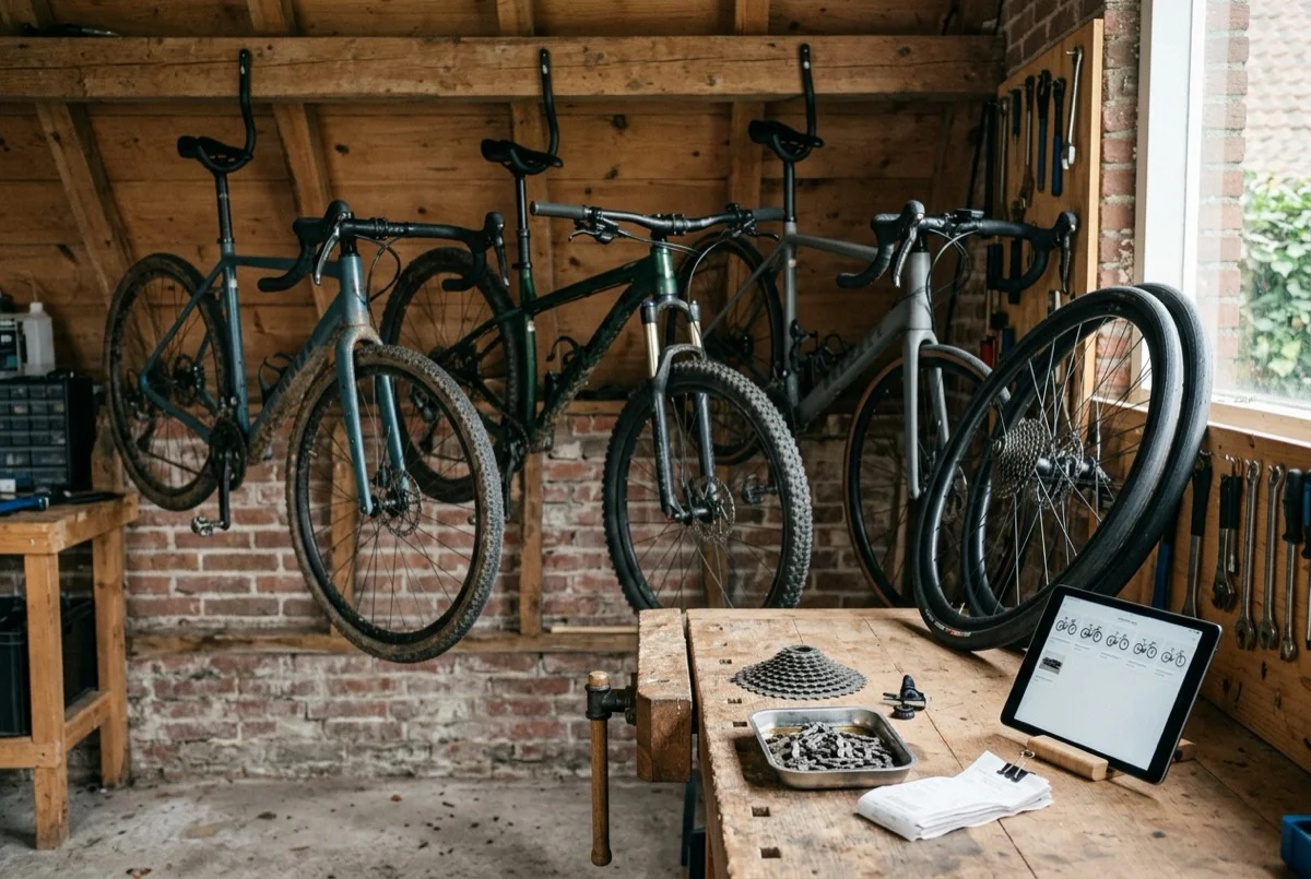What a Digital Bike Garage Actually Is (and the Six Jobs It Has to Do)