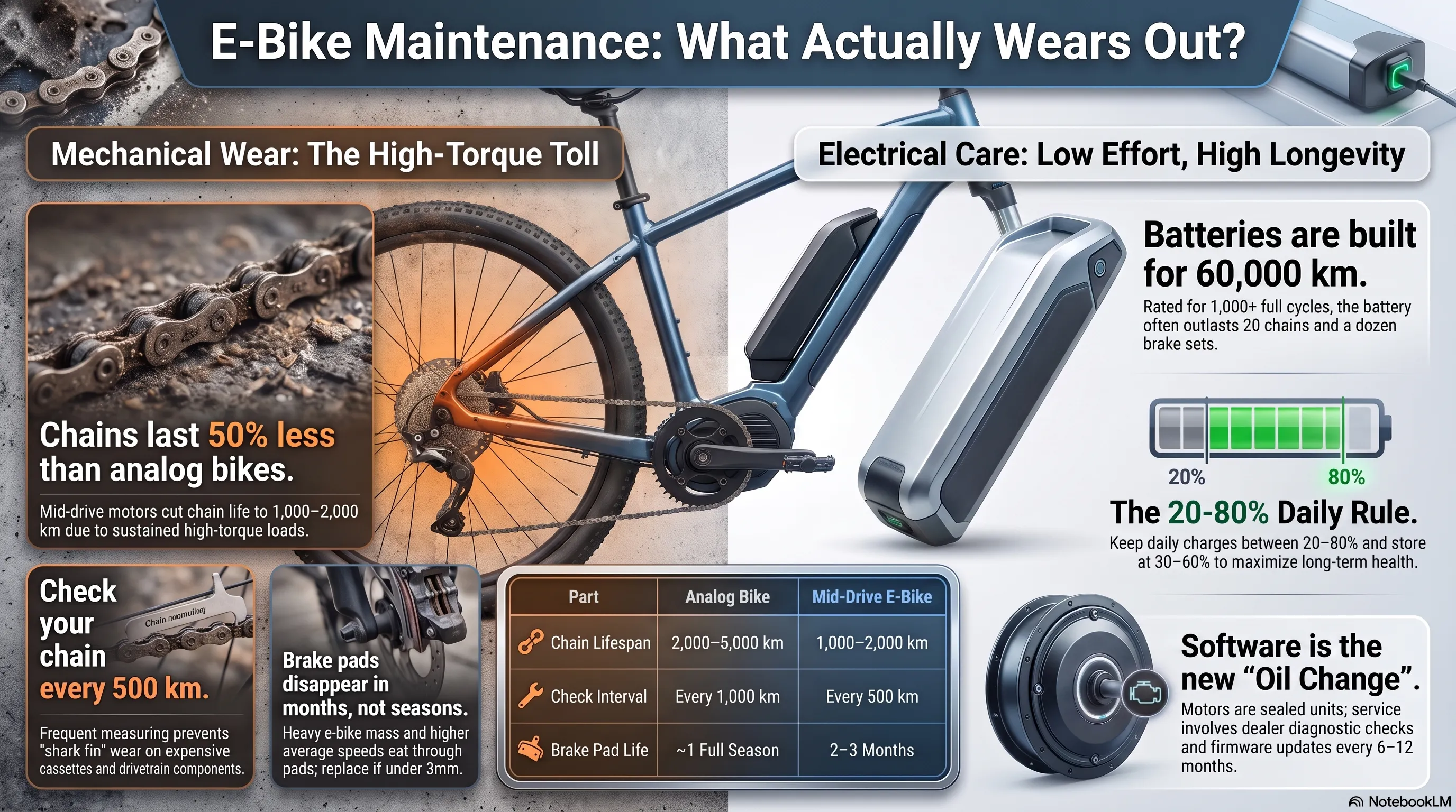 E-bike Maintenance Tracking: Beyond the Battery