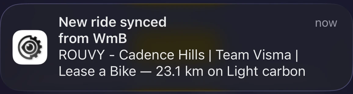 iPhone lock screen notification reading